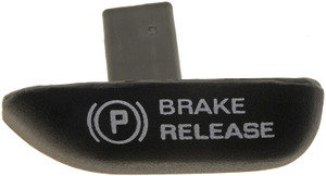 Upgrade with Help! By Dorman Parking Brake Handle | OE Replacement, Matte Black, Crack-Resistant Plastic