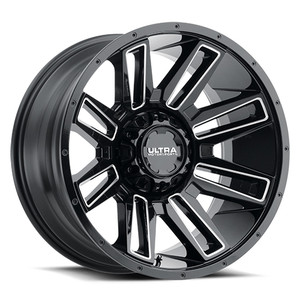Ultra Wheel Apocalypse 236 | 20x10 Gloss Black Milled | 1 Piece Cast Aluminum | Limited Lifetime Warranty Ultra Wheel Apocalypse 236 | 20x10 Gloss Black Milled | 1 Piece Cast Aluminum | Limited Lifetime Warranty