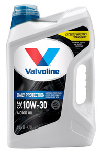 Ultimate Engine Protection | Valvoline Daily Protection Oil SAE 10W-30 | Conventional | 5 Quart Jug