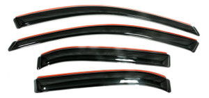 Aerodynamic Ventvisor Set | Circulate Fresh Air & Keep Debris Out | In-Channel | Nissan Sentra 2013-2019