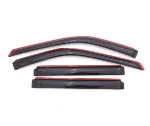 Custom Fit 2011-2019 Explorer Rainguard | Ventvisor Set - Aerodynamic Design | Keeps Rain Out, Sun Out - Acrylic Smoke Finish Custom Fit 2011-2019 Explorer Rainguard | Ventvisor Set - Aerodynamic Design | Keeps Rain Out, Sun Out - Acrylic Smoke Finish