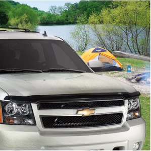 Custom Fit Bug Shield 2019-2021 | Ford Ranger | Medium Profile Smoke Hoodflector