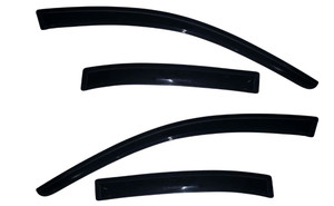 Ultimate Rain Protection for 2013-2016 Chevrolet Malibu | Set of 4 Smoke Acrylic Rainguards | Easy Tape-On Installation Ultimate Rain Protection for 2013-2016 Chevrolet Malibu | Set of 4 Smoke Acrylic Rainguards | Easy Tape-On Installation
