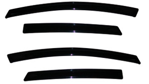 Custom Fit Smoke Acrylic Rainguard Set | Fresh Air, Reduced Heat, No Drill Install | AVS Ventvisor