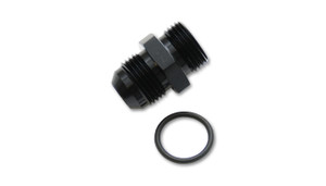 Upgrade with Vibrant -8AN Male to -10AN Male Adapter Fitting | High Flow, Black Anodized, Aluminum Upgrade with Vibrant -8AN Male to -10AN Male Adapter Fitting | High Flow, Black Anodized, Aluminum