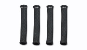Vibrant Performance Spark Plug Boot Heat Sleeve 25891 Fabrication Components; 3/4 Inch Diameter; Set of 4; Black