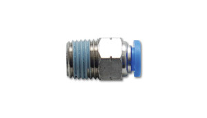 Vibrant Performance Vacuum Hose Connector 2662 One-Touch; Straight Connector; 1/4 Inch Outside Diameter Hose To 1/8 Inch NPT