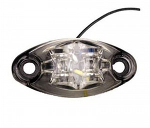 Valterra Diamond Group LED Clearance Light|Oval 2 Diodes 2-5/8x1-1/4in|Weatherproof Dragon's Eye Design Valterra Diamond Group LED Clearance Light|Oval 2 Diodes 2-5/8x1-1/4in|Weatherproof Dragon's Eye Design