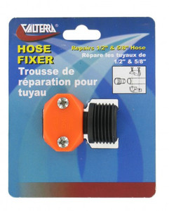 Valterra Fresh Water Hose Connector | Hose Fixer for Standard Garden Hoses | Durable Plastic Construction | Repairs 1/2" and 5/8" Hoses Valterra Fresh Water Hose Connector | Hose Fixer for Standard Garden Hoses | Durable Plastic Construction | Repairs 1/2" and 5/8" Hoses