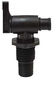 Durable Valterra Fresh Water Tank Drain Valve | Fits 1/2 Inch or 3/4 Inch Hose | Easy Mounting | With Evacuation Flange | Limited Warranty Durable Valterra Fresh Water Tank Drain Valve | Fits 1/2 Inch or 3/4 Inch Hose | Easy Mounting | With Evacuation Flange | Limited Warranty