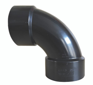 Valterra 90 Degree Street Elbow for 3 inch Sewer Waste Valve | Durable ABS Plastic, Easy to Use
