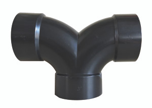 Durable 3" Valterra Double 1/4 Bend | ABS PVC Construction