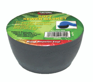 Valterra Sewer Sponge Ring | Gas-Tight Seal for RV Parks | 4x3 Inches Soft Sponge