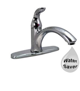 Phoenix High Arc Kitchen Faucet | Single Lever Handle, 9 Inch Spout, Polished Chrome, Hybrid Shield, Limited Lifetime Warranty