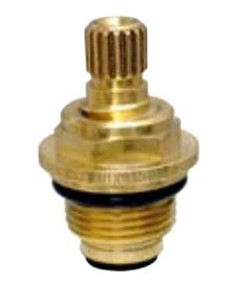 Durable Brass Stem | Fits Phoenix/Streamway Faucets | Hot/Cold Supply | Quality Material