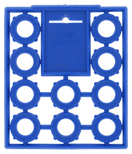 Valterra Fresh Water Hose Washers Set of 10 | Fits Standard Garden Hose Female Coupling | Blue | Durable | Easy to Use Valterra Fresh Water Hose Washers Set of 10 | Fits Standard Garden Hose Female Coupling | Blue | Durable | Easy to Use