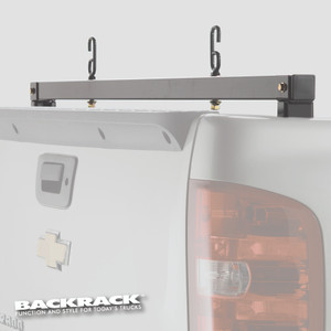 BackRack Ladder Rack | Direct-Fit Stake Pocket Mount | Stylish Truck Accessory | Powder Coated Steel BackRack Ladder Rack | Direct-Fit Stake Pocket Mount | Stylish Truck Accessory | Powder Coated Steel