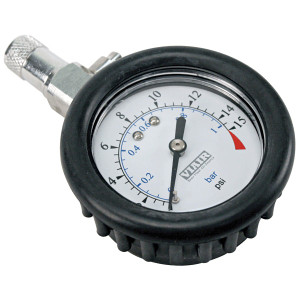Get Accurate Readings | Viair Stick Style Tire Pressure Gauge, Analog White Dial, Designed for Durability Get Accurate Readings | Viair Stick Style Tire Pressure Gauge, Analog White Dial, Designed for Durability