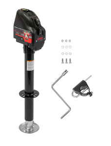 BULLDOG A-Frame Trailer Tongue Jack | 4000 lb Lift Capacity | LED Light | Corrosion-Resistant | Electric Operation BULLDOG A-Frame Trailer Tongue Jack | 4000 lb Lift Capacity | LED Light | Corrosion-Resistant | Electric Operation