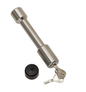 Bulldog Stainless Steel Trailer Hitch Pin | Dogbone Design, Dual Self Locking, Keyed Lock, 5/8 Inch Diameter, For Class III/ IV Hitches Bulldog Stainless Steel Trailer Hitch Pin | Dogbone Design, Dual Self Locking, Keyed Lock, 5/8 Inch Diameter, For Class III/ IV Hitches
