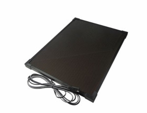 Efficient 12V Solar Battery Charger | Amorphous Panels Charge in Any Weather | Extended Battery Life