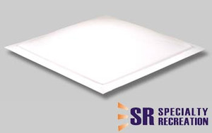Enhance Your RV Interior with White Bubble Dome Skylight | Fits 22x22 Opening | Sturdy Polycarbonate | Made in USA Enhance Your RV Interior with White Bubble Dome Skylight | Fits 22x22 Opening | Sturdy Polycarbonate | Made in USA