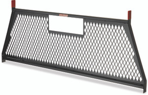 Black Steel Mesh Headache Rack | Protect-A-Rail | Cab Guard Screen