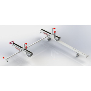 Weather Guard EZ Glide 2 Ladder Rack | For Ford Transit, RAM Promaster | Aluminum Construction