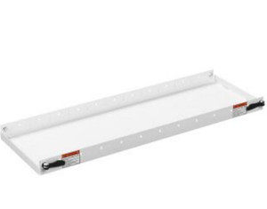 White Steel Van Storage Shelf | Efficient Cargo Organization | Weather Guard White Steel Van Storage Shelf | Efficient Cargo Organization | Weather Guard