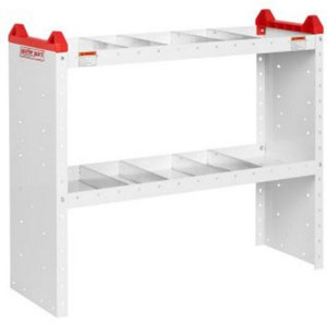 Ultimate Van Storage Solution | Weather Guard Van Shelf Unit | Adjustable Shelves, Steel Construction