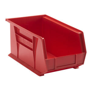Organize Your Van Accessories | Set of 6 Red Plastic Bins | Fit with WEATHER GUARD Van Shelving