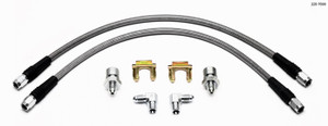Enhance Your Wilwood Brake Kit | 16" Braided Stainless Steel Flexline Set | Top Quality & Made in USA Enhance Your Wilwood Brake Kit | 16" Braided Stainless Steel Flexline Set | Top Quality & Made in USA