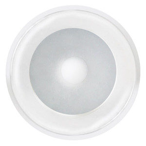 Shadow-Caster LED Lighting Boat Deck Light SCM-DLX-CC-WH SCM-DLX-Series; Interior/Exterior Flush Mount; 3 Watt; 10 To 30 Volt; 300 Lumens; RGBW LED Bulb; 3 Inch Diameter; 2 Inch Mounting Hole; Clear Glass Lens; White Bezel With White Housing Shadow-Caster LED Lighting Boat Deck Light SCM-DLX-CC-WH SCM-DLX-Series; Interior/Exterior Flush Mount; 3 Watt; 10 To 30 Volt; 300 Lumens; RGBW LED Bulb; 3 Inch Diameter; 2 Inch Mounting Hole; Clear Glass Lens; White Bezel With White Housing