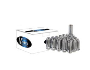 Top Quality 6 Lug Wheel Installation Kit | Vista Lug Nuts | Spline Drive 60 Degree Conical Bulge Top Quality 6 Lug Wheel Installation Kit | Vista Lug Nuts | Spline Drive 60 Degree Conical Bulge