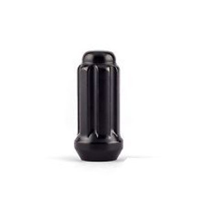 West Coast Extra Long Black Acorn Lug Nut | 14x2.0 Thread | 60 Degree Conical Bulge | Heat Treated Steel West Coast Extra Long Black Acorn Lug Nut | 14x2.0 Thread | 60 Degree Conical Bulge | Heat Treated Steel
