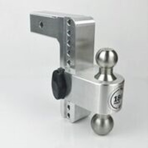 Premium Weigh Safe 180 Degree Trailer Hitch Ball Mount | Fits 2 Inch Receiver | Rustproof Aluminum | 12500lb Capacity | Dual Stainless Steel Ball | Adjustable 8" Drop/ 9" Rise Premium Weigh Safe 180 Degree Trailer Hitch Ball Mount | Fits 2 Inch Receiver | Rustproof Aluminum | 12500lb Capacity | Dual Stainless Steel Ball | Adjustable 8" Drop/ 9" Rise