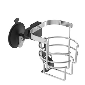 Bracketron Griplox Cup Holder | Temporbond Suction | 360° Rotation | Stainless Steel Bracketron Griplox Cup Holder | Temporbond Suction | 360° Rotation | Stainless Steel