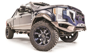 Transform Your F-350: Fab Fours Fender Flares | Aggressive Style | Fits 2017-2022 | Set of 4
