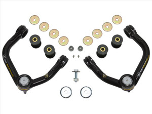 Upgrade Your Control Arms with Icon Vehicle Dynamics | Set Of 2 Tubular Black Steel Control Arms | Greaseable Bushings