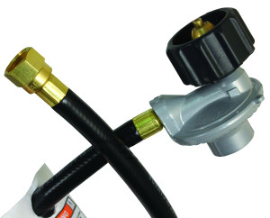 USA Made 60 Inch Propane Hose | QCC Type 1 Connector | 5/16 Inch Diameter | High Pressure | CSA Approved