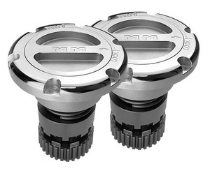Upgrade to Premium Mile Marker Locking Hubs | 2005-2022 Ford Super Duty | Manual Dana 60 35 Spline | Set of 2