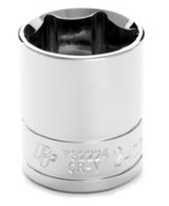 High-Performance 1/2 Inch Drive 24mm Socket | Metric 6 Point | Chrome Plated Vanadium Steel