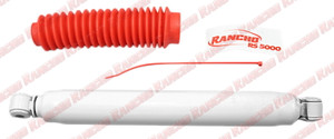 Rancho RS5000X Shock Absorber | For Ford F-350, F-250 | Nitrogen Gas Charged, Lifetime Warranty, Red Boots