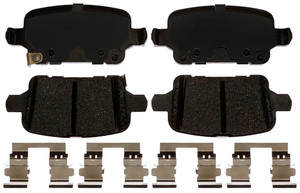 Raybestos Brakes R-Line Ceramic Brake Pad | D1857, Set Of 4,OEM | Noise,Vibration,Harshness Reduction Raybestos Brakes R-Line Ceramic Brake Pad | D1857, Set Of 4,OEM | Noise,Vibration,Harshness Reduction