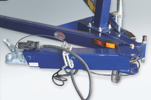 Trimax Locks Trailer Coupler Lock TH6 Premium; Barbell Type; Fits 5/8 Inch x 6-1/8 Inch Coupler Span; Chrome; Steel; Single