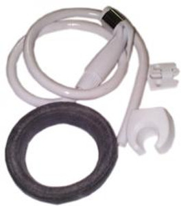 High-Quality Toilet Flush Sprayer Kit | White | Made in USA | For Aqua-Magic  Toilets
