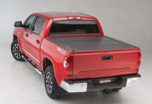 Hard Folding Tonneau Cover | Fits 2017-2023 Honda Ridgeline | 2 Folds/ 3 Panels