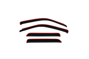 Custom Fit Smoke Acrylic Rainguard | Aerodynamic Design | Set of 4 | 2002-2006 Honda CR-V Custom Fit Smoke Acrylic Rainguard | Aerodynamic Design | Set of 4 | 2002-2006 Honda CR-V