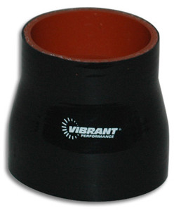 High Performance 3-3.25" Intercooler Hose Coupling | Black Silicone, High Temp, High Boost