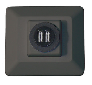 Valterra Power Port Socket | Built for Durability | Decorative Bezel Mount | 2.1 Amp Chargers Valterra Power Port Socket | Built for Durability | Decorative Bezel Mount | 2.1 Amp Chargers